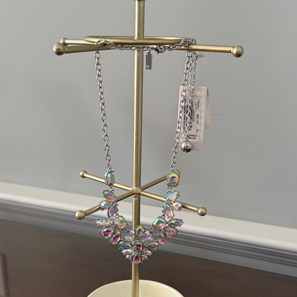 BNWT Kate Spade Silver Chain Necklace adjustable